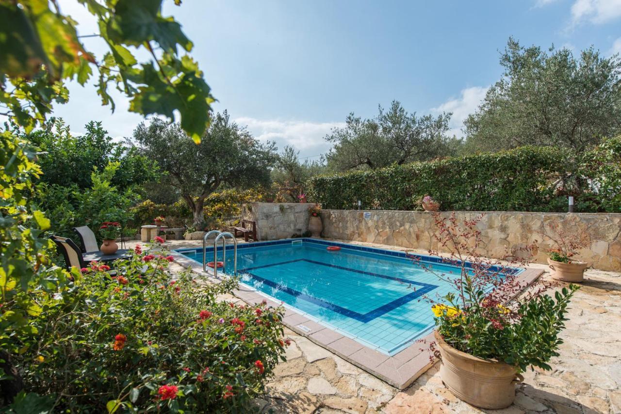 Makhairoí Villa Toula With Pool Nr Armeni Crete מראה חיצוני תמונה